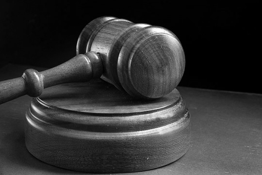 an arbitrator's wooden gavel